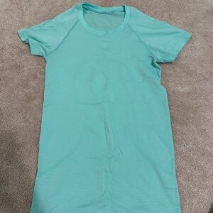 Lululemon Swiftly Tech Short Sleeve Aqua